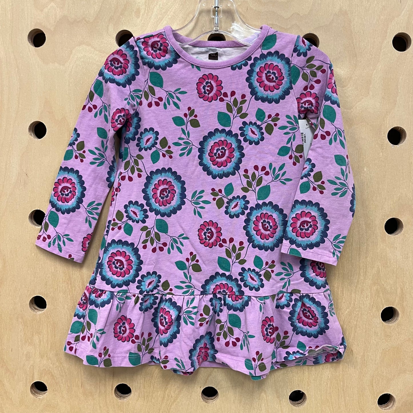 Lavender Floral Dress