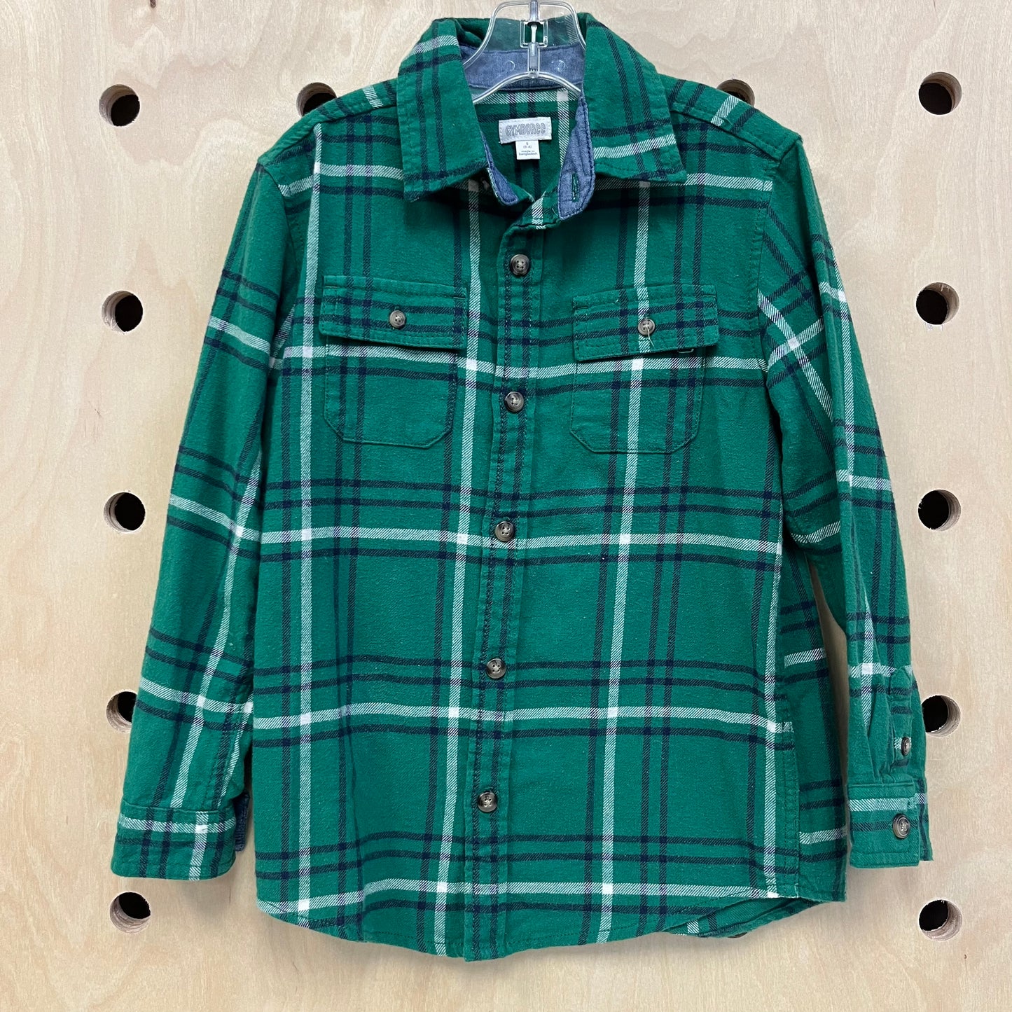 Green Plaid Flannel