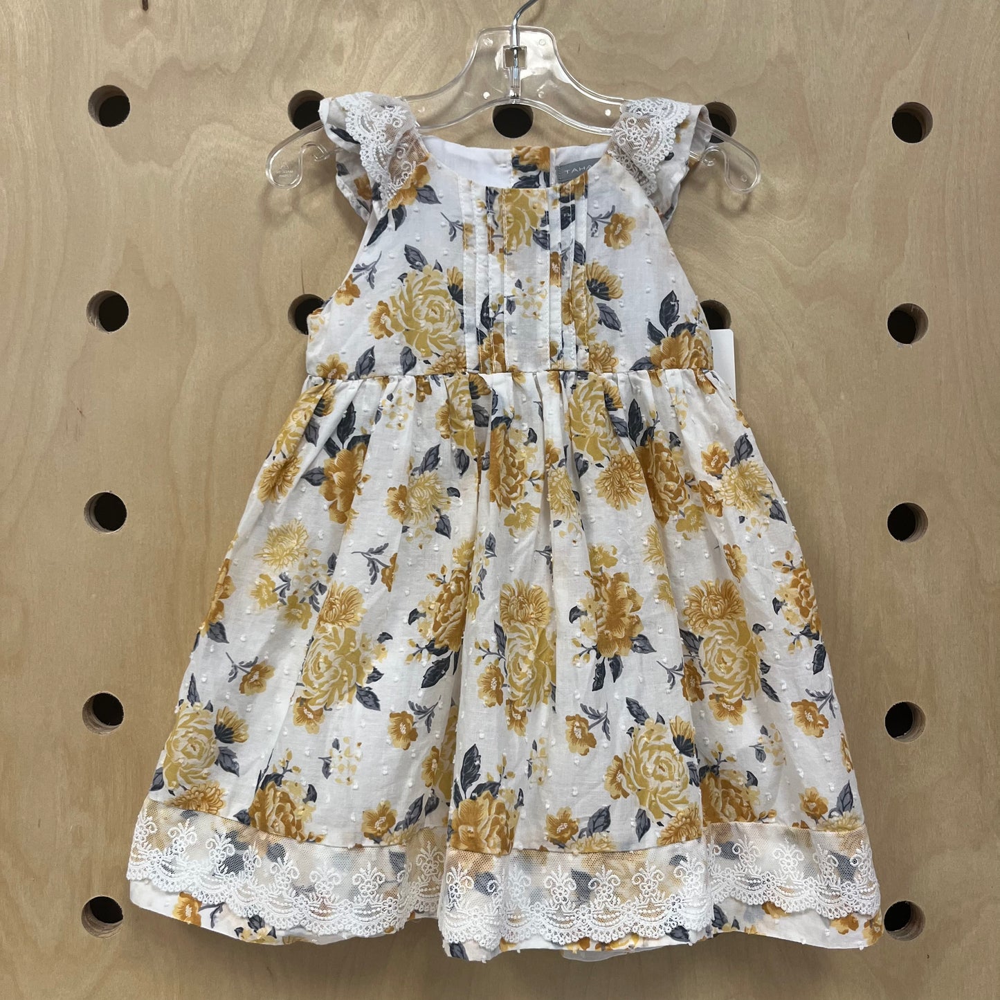 Yellow Floral Dress