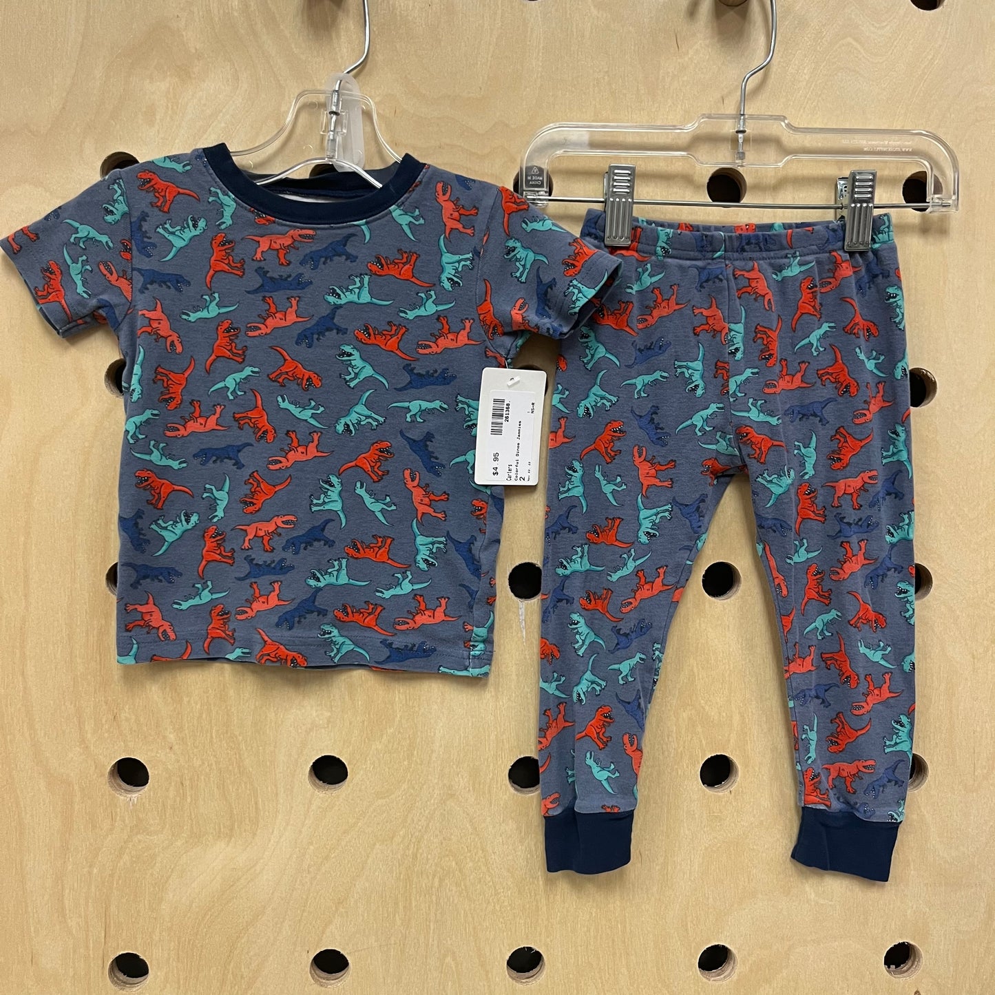 Colorful Dinos Jammies