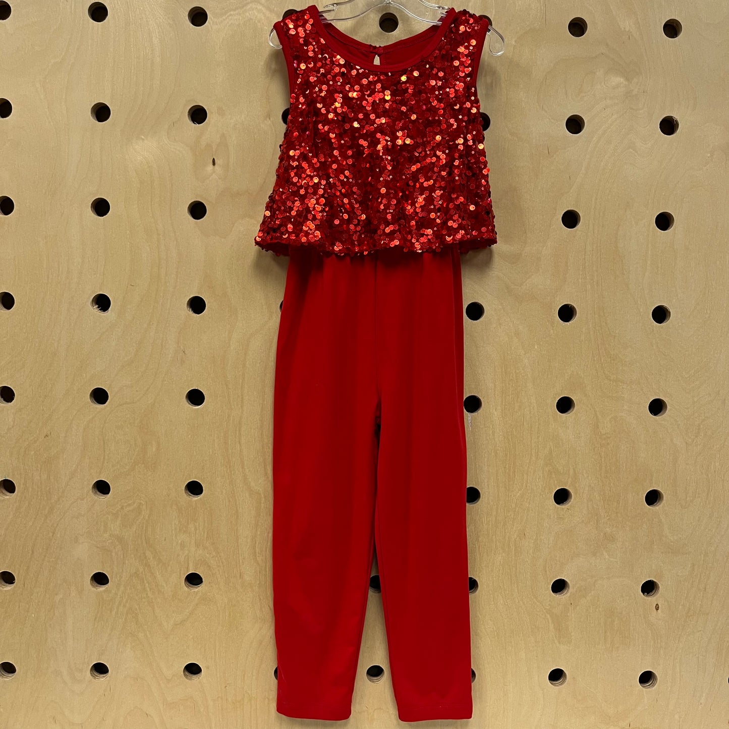 Red Sequins Holiday Jumper