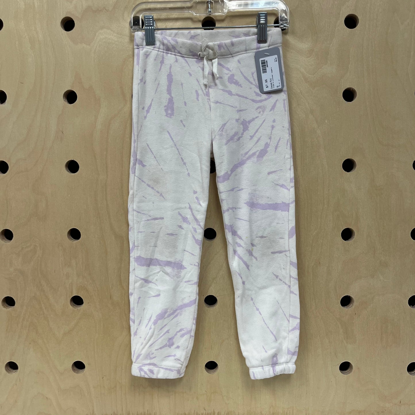 Cream & Lavender Joggers