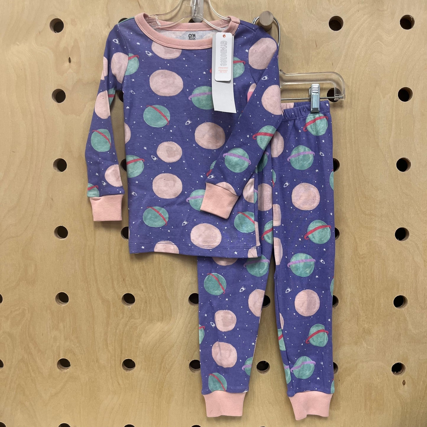 Purple + Pink Planets PJs NEW
