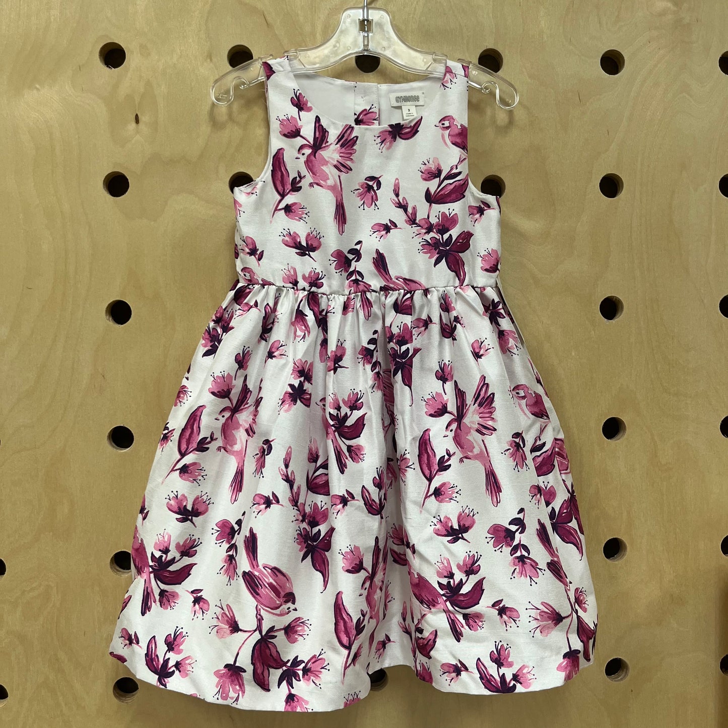 Pink Bird Dress