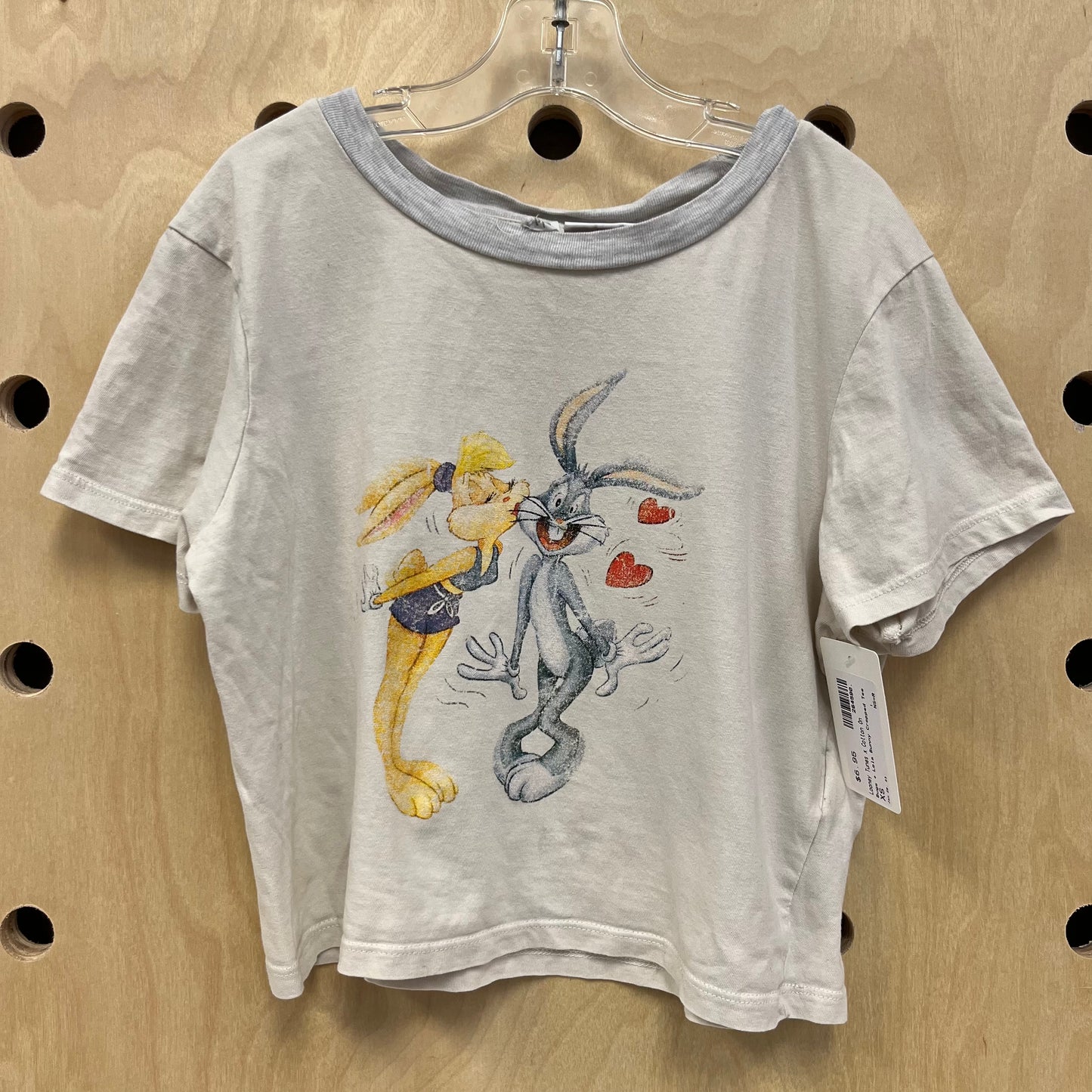Bugs + Lola Bunny Cropped Tee