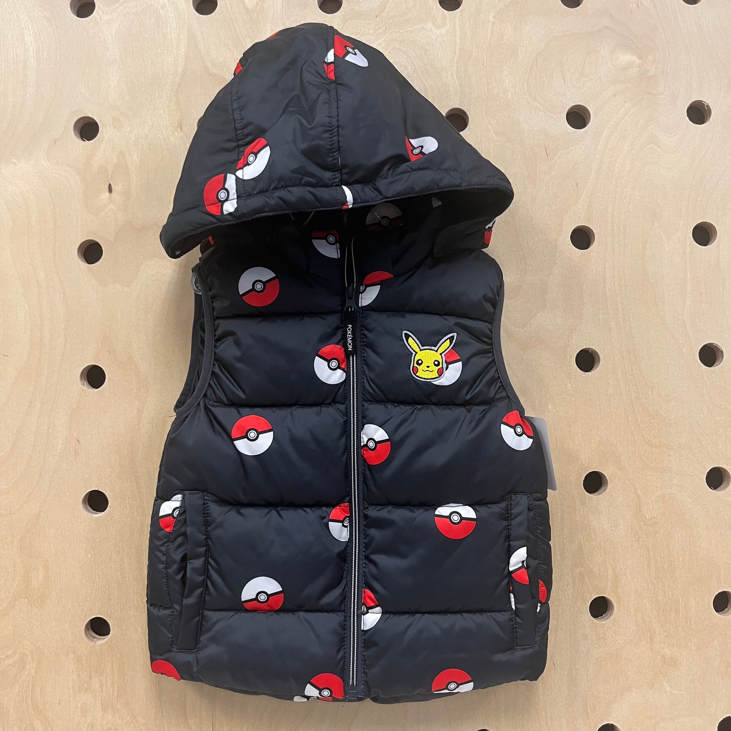 Pokemon Puffer Hooded Vest
