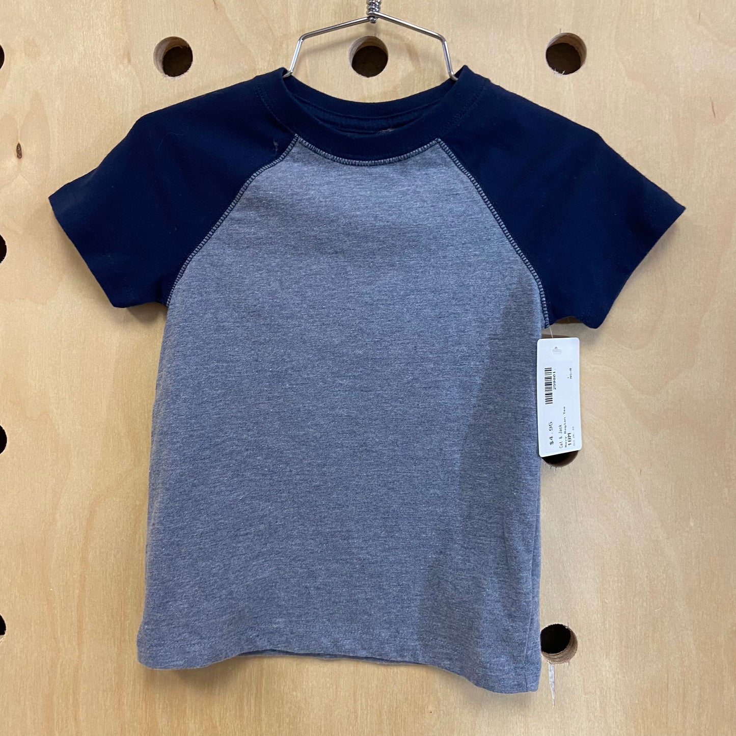 Navy Raglan Tee