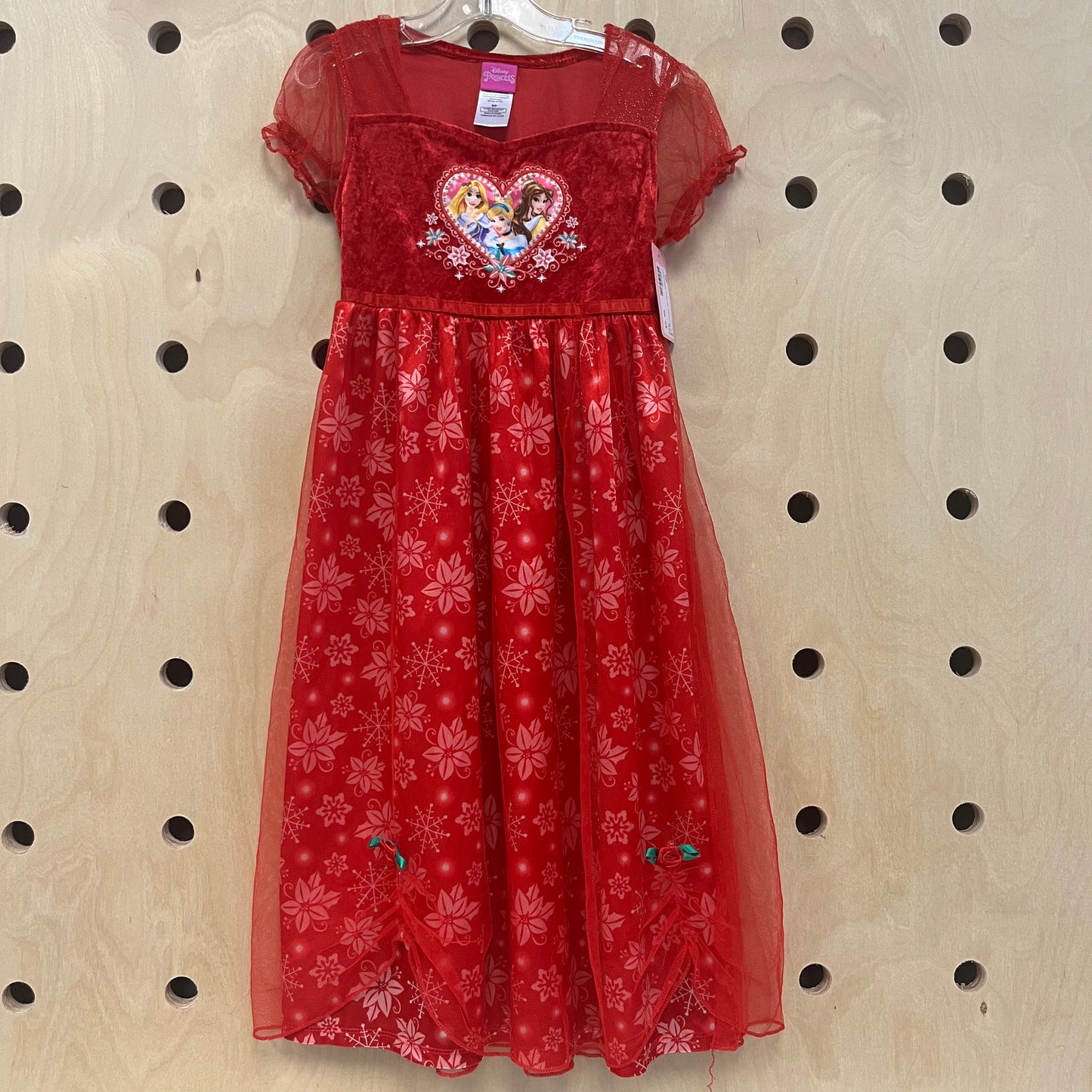 Red Princess Holiday Nightgown