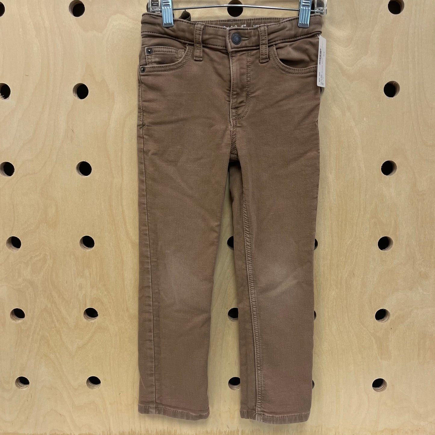 Tan Super Stretch Denim