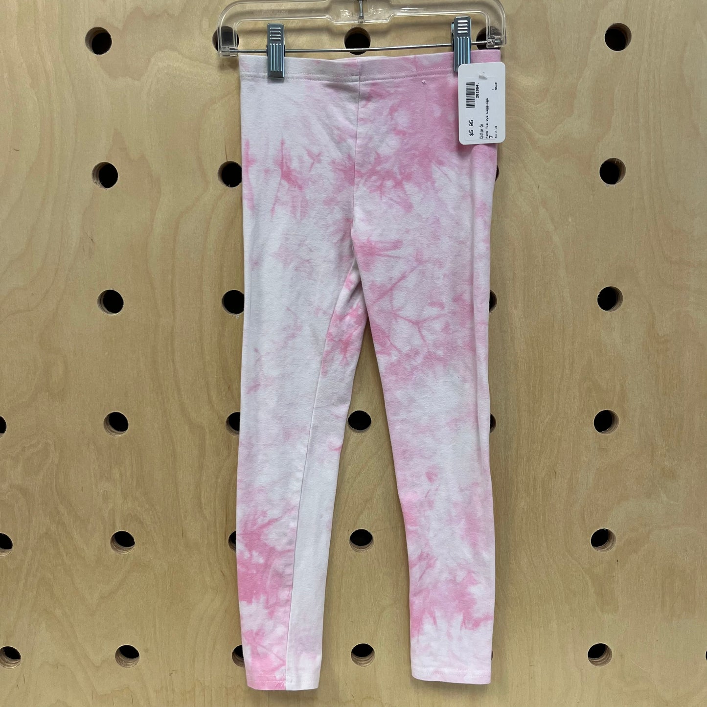 Pink Tie Dye Leggings