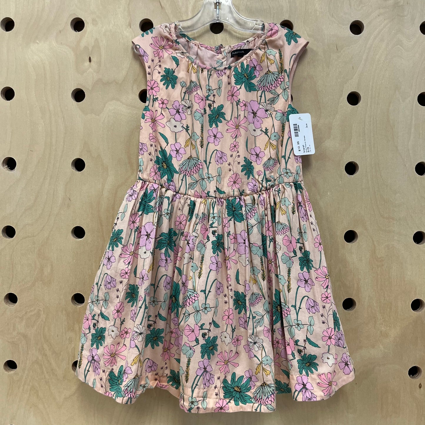 Pink Floral Dress