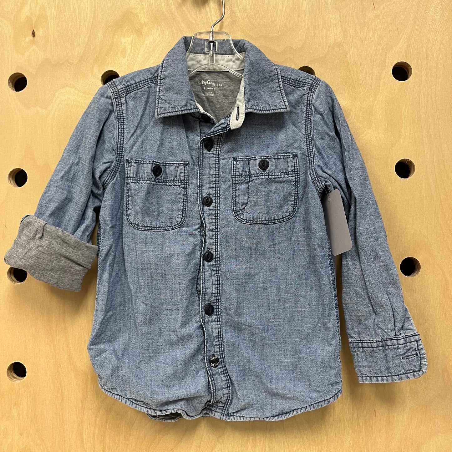 Lined Denim Shirt