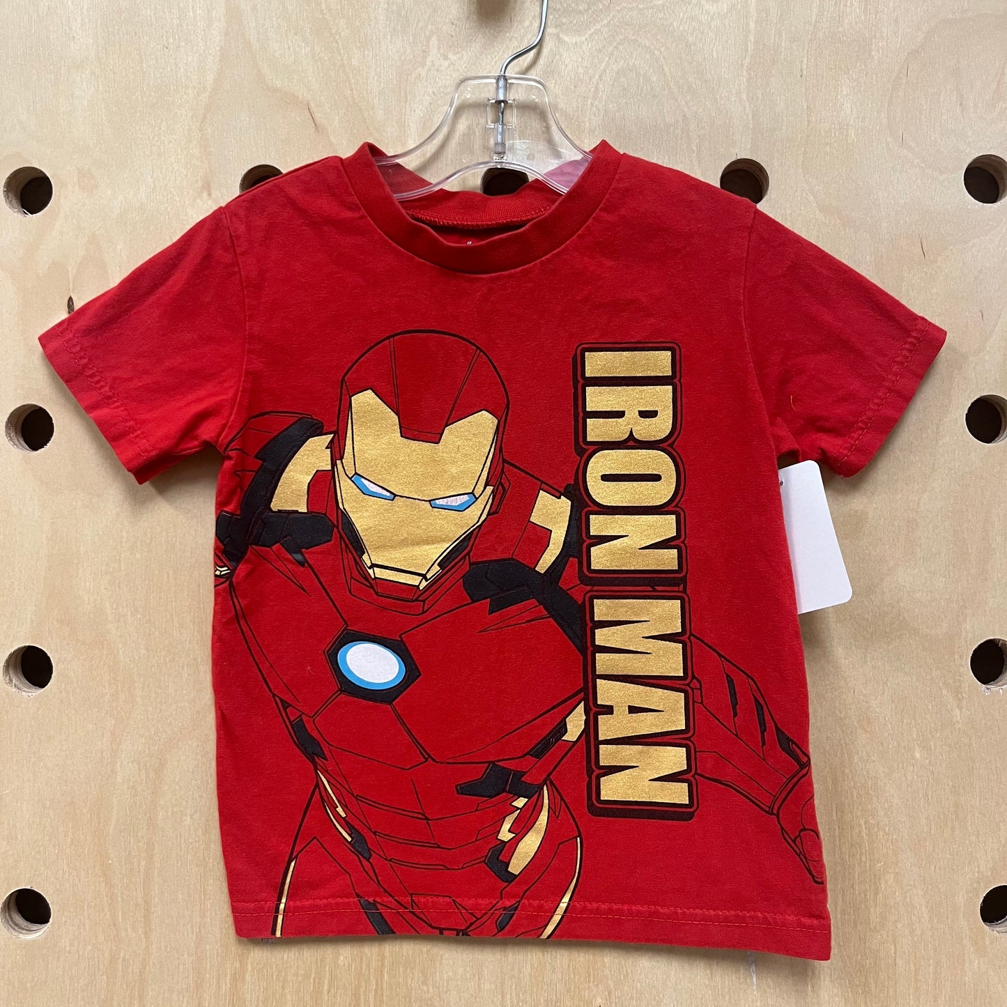 Red Iron Man Tee