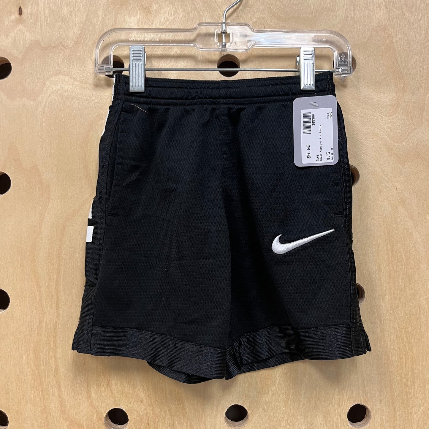 Black Mesh Dri-Fit Shorts