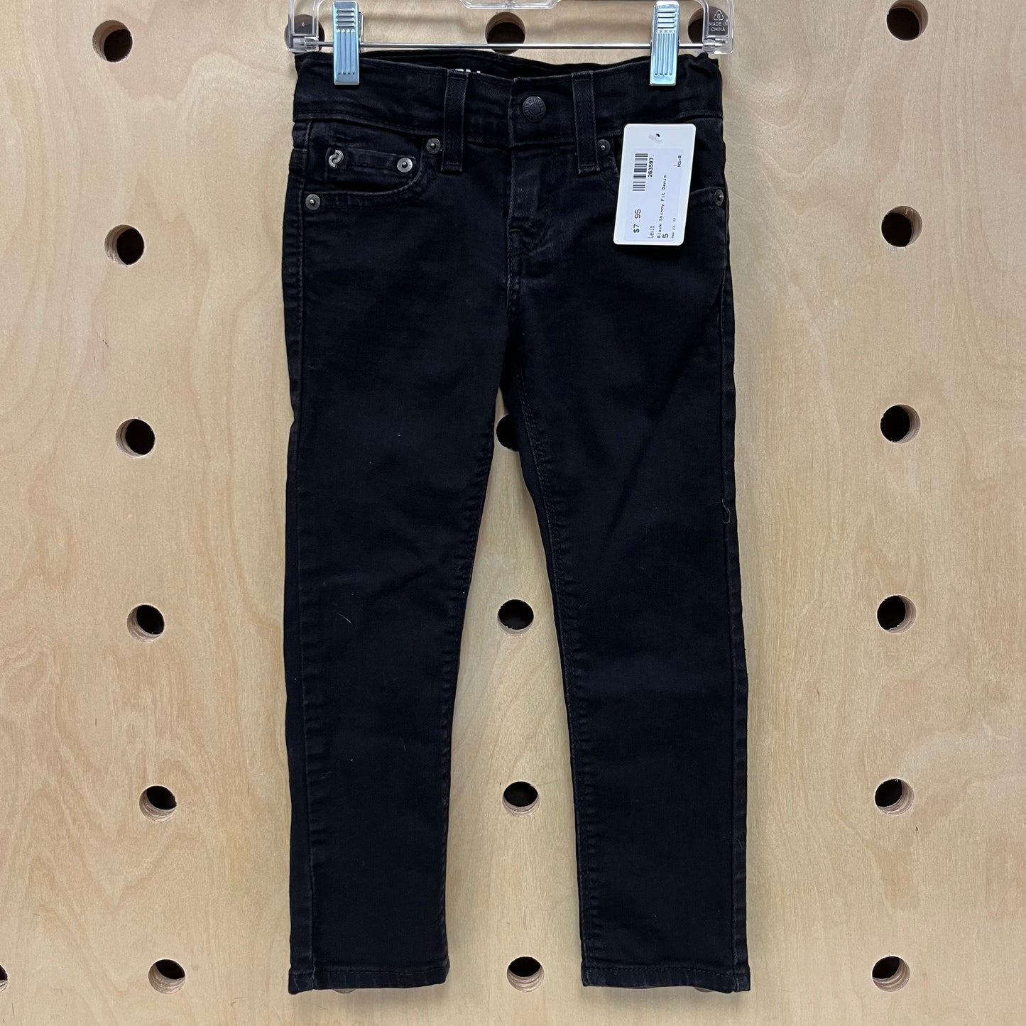 Black Skinny Fit Denim