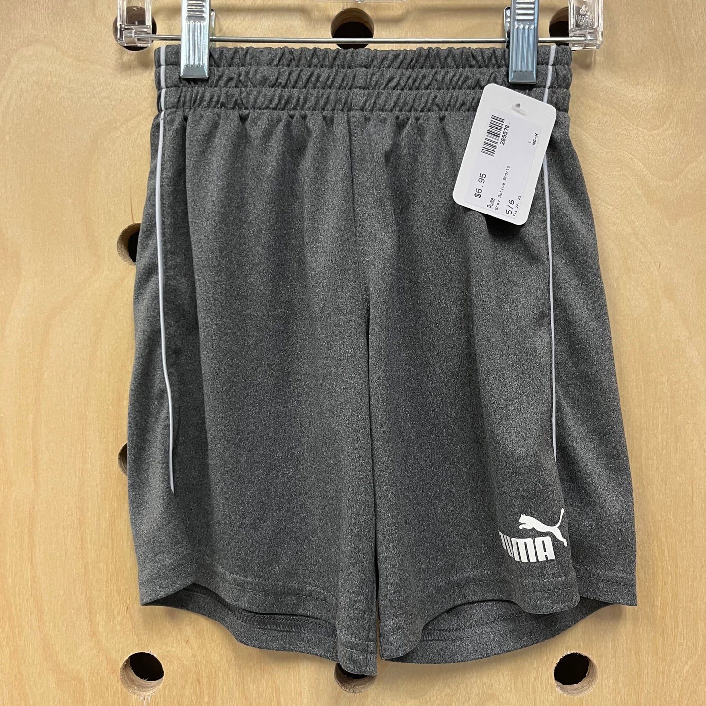 Grey Active Shorts