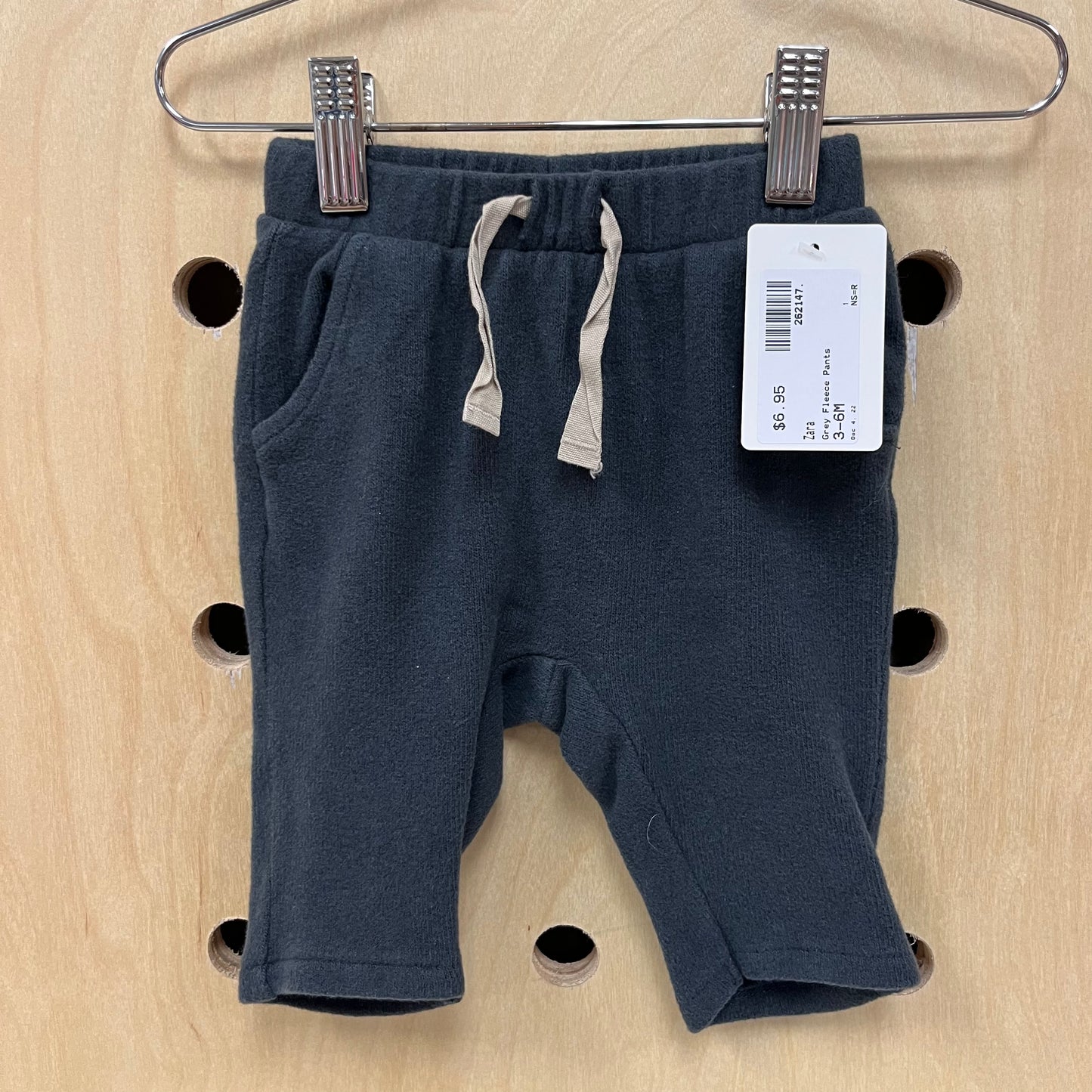 Grey Fleece Pants