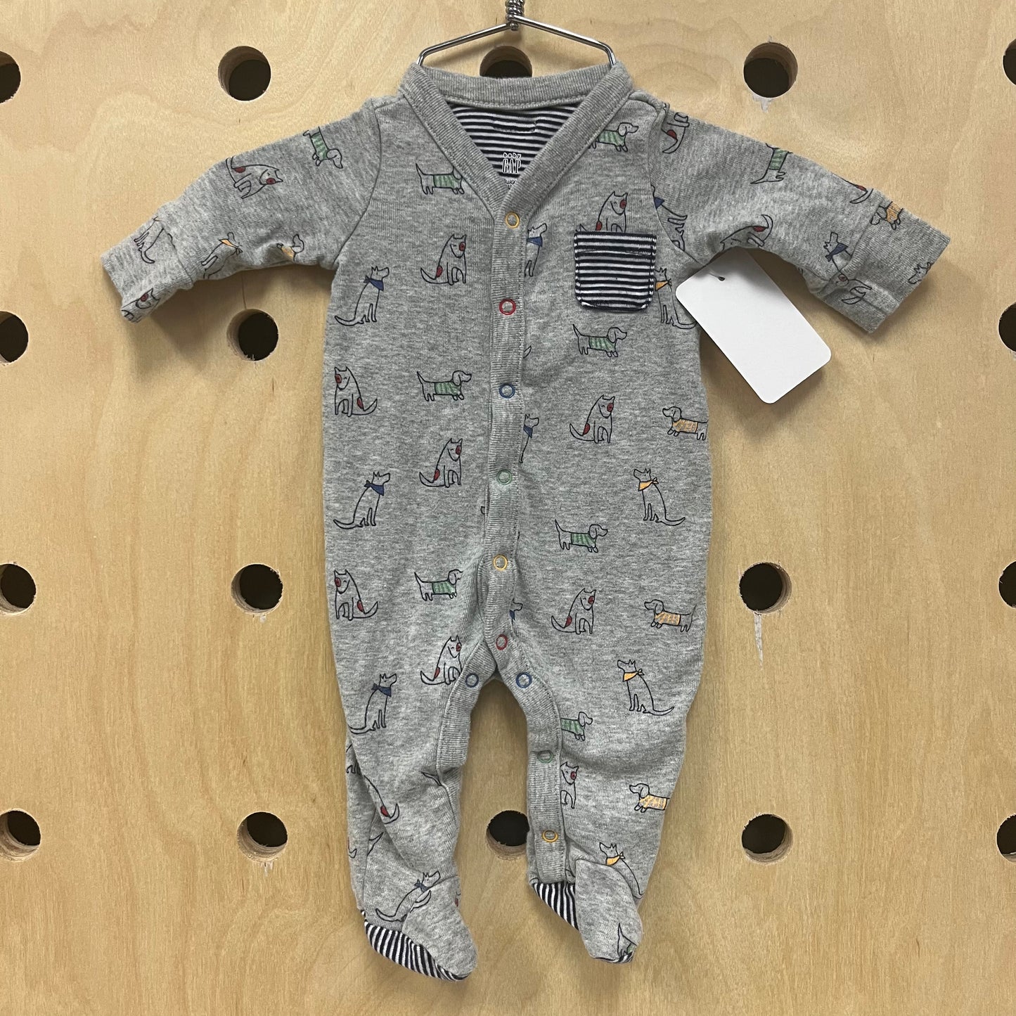 Grey Dog Footies