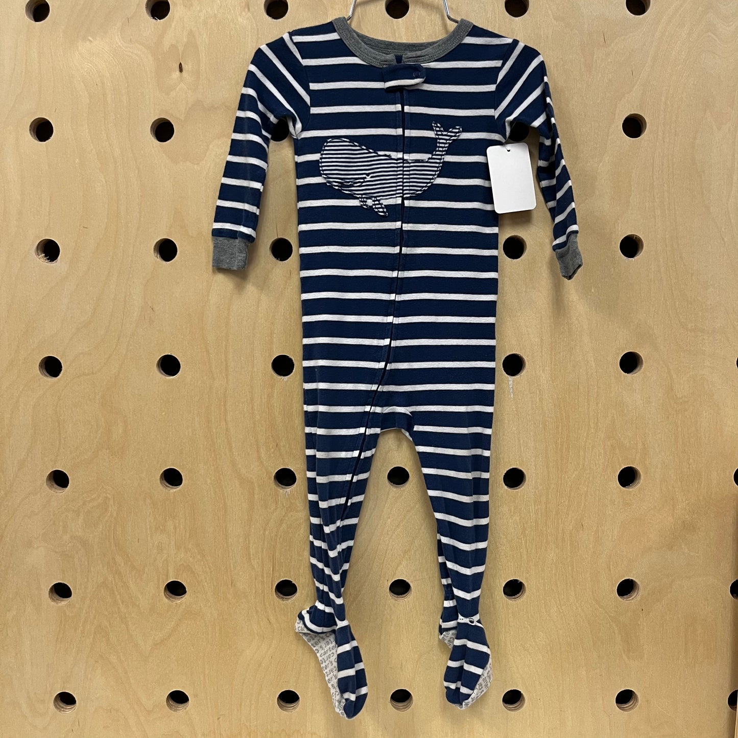 Whale Zippered Pajamas