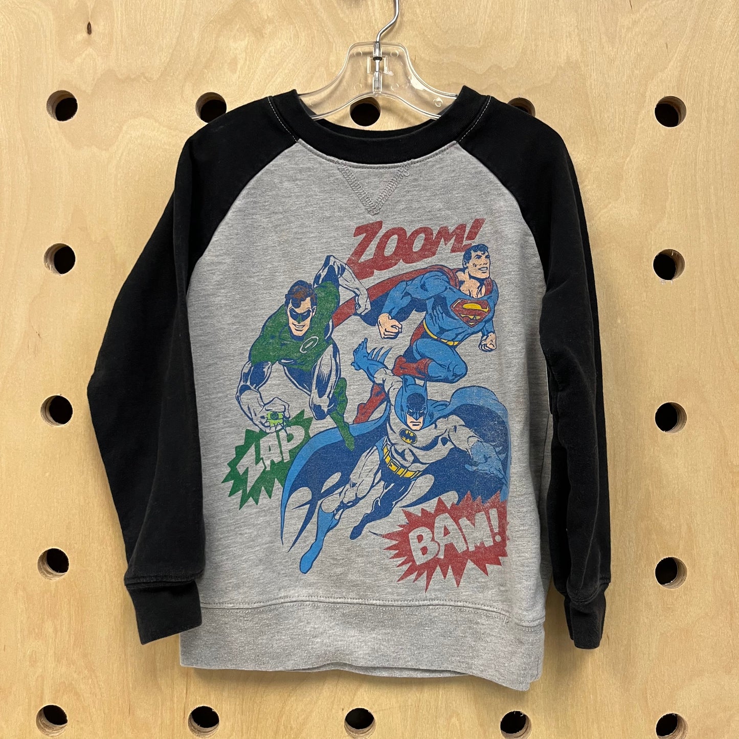 Super Heroes Raglan Pullover