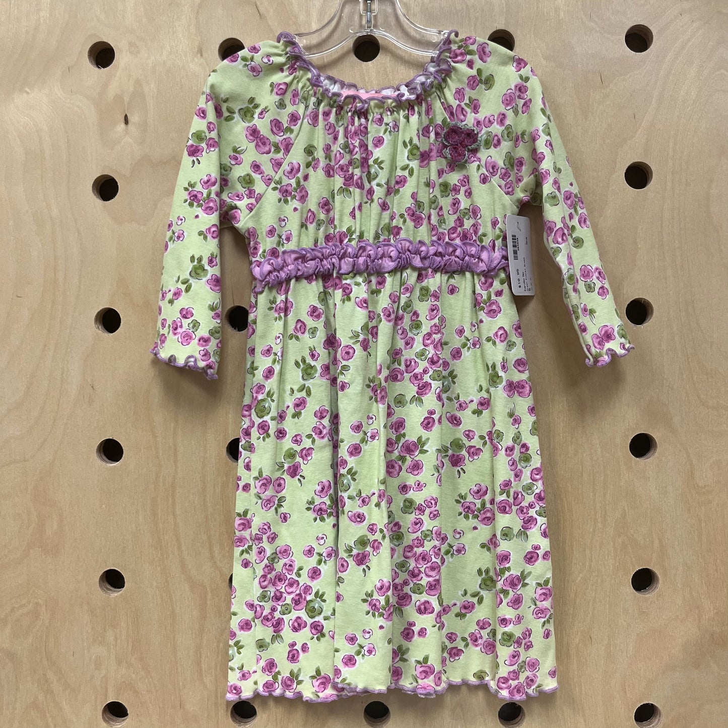 Green Floral Dress