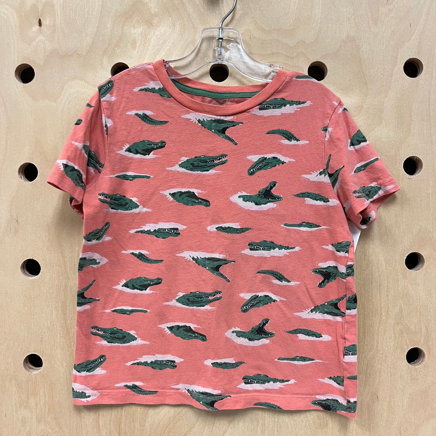 Peach Alligator Tee