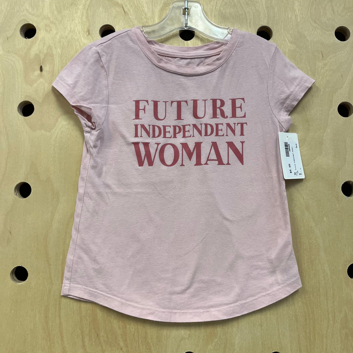 Pink 'Future Independent Woman' Tee