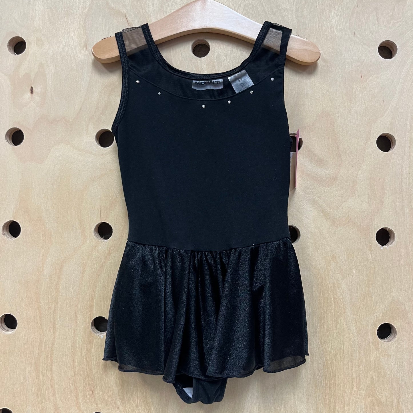 Black Skirted Leotard