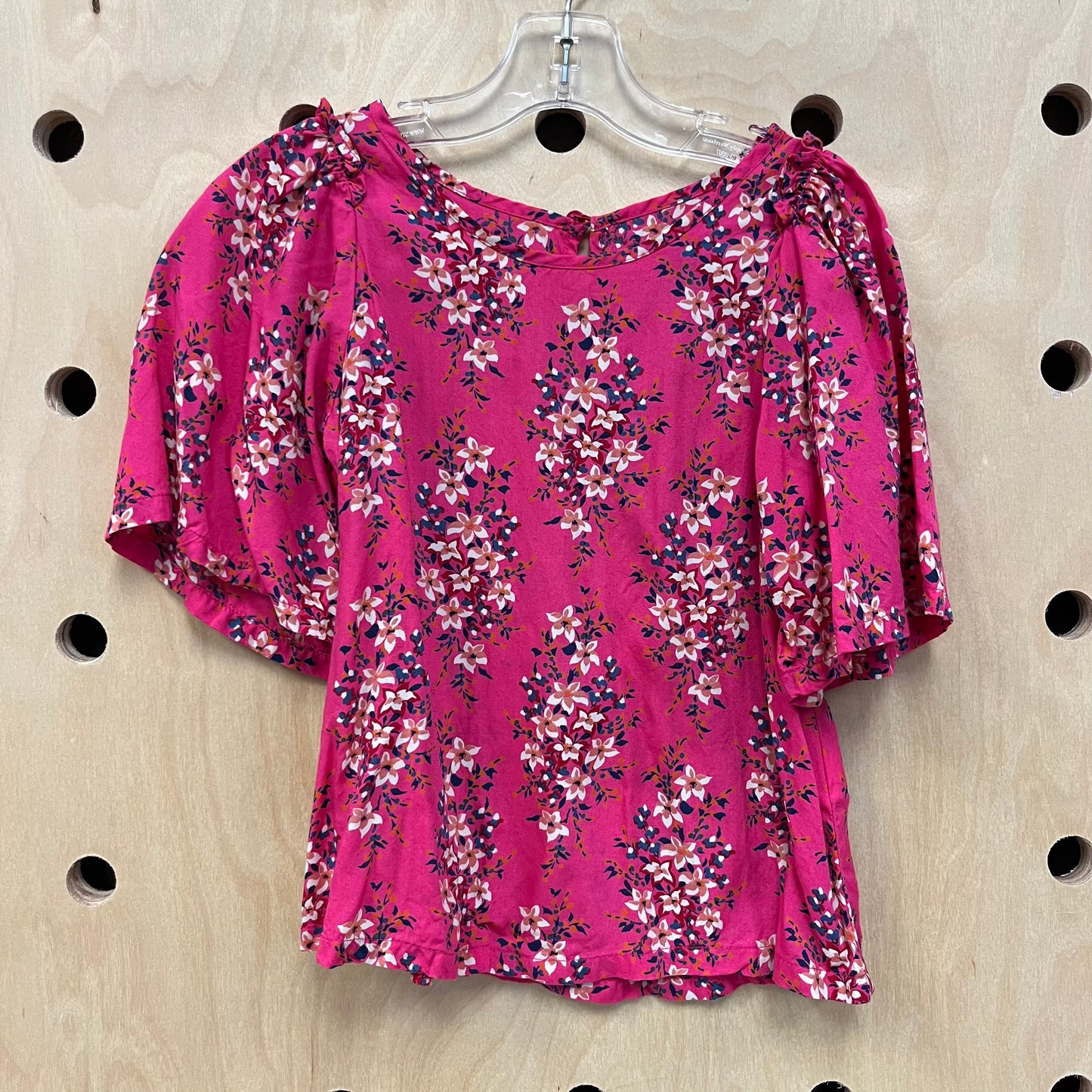 Pink Floral Top