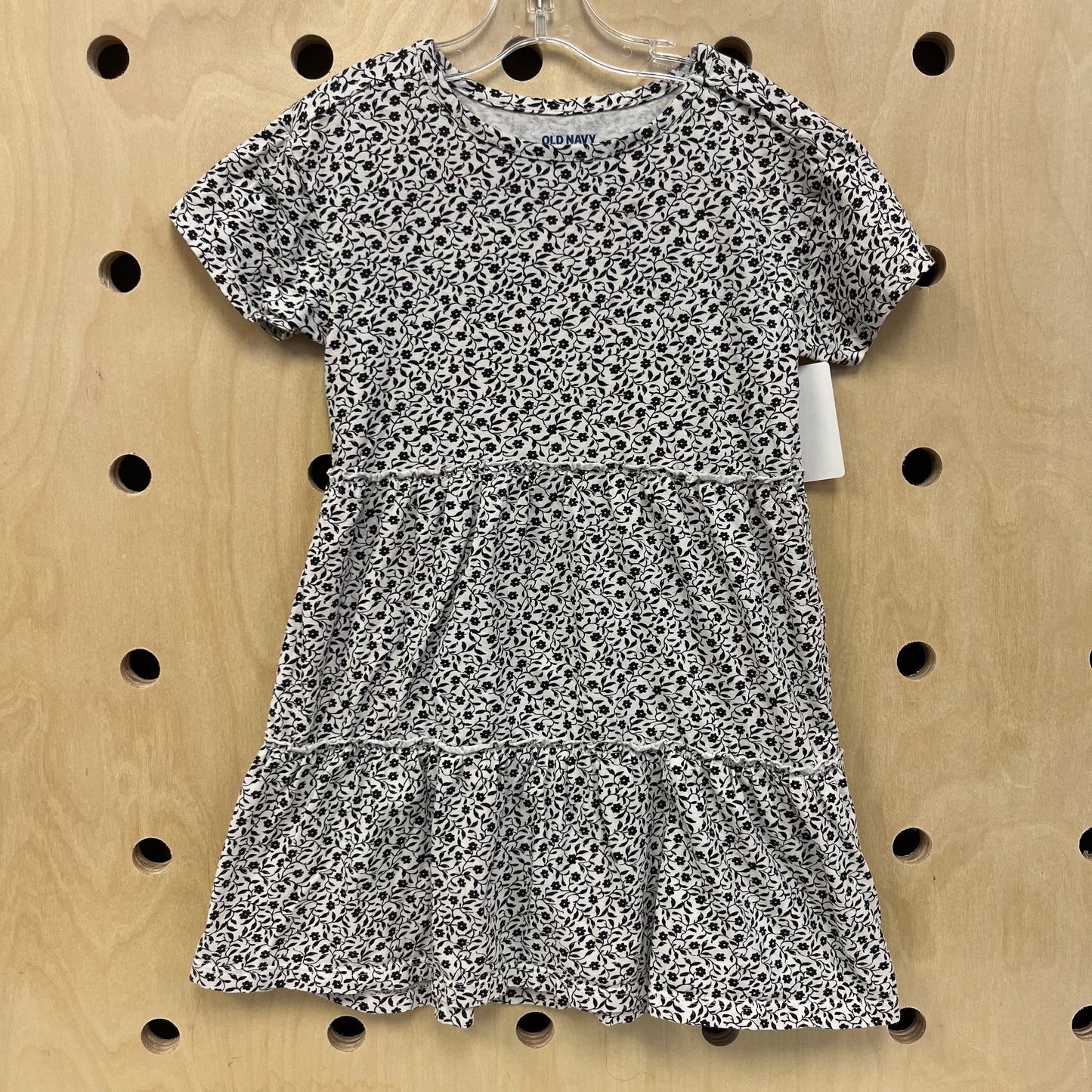 B&W Floral Dress