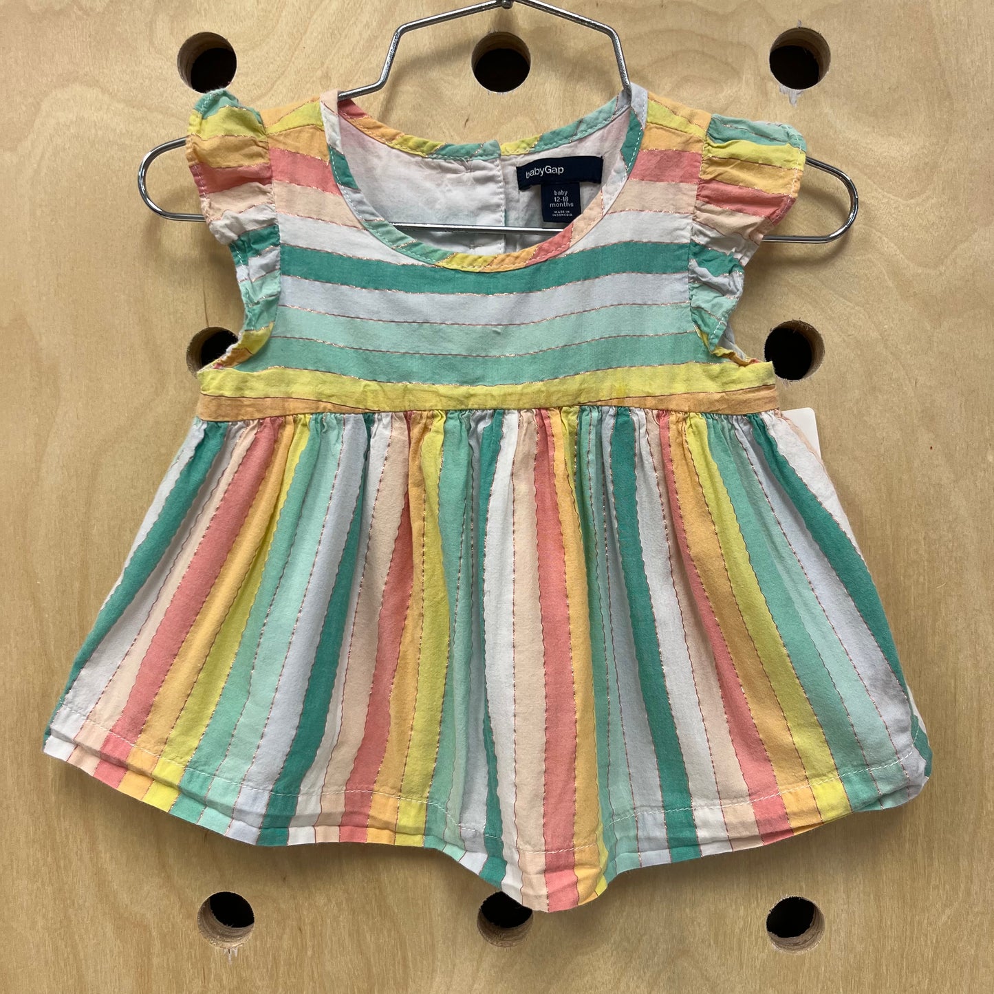 Rainbow Striped Top
