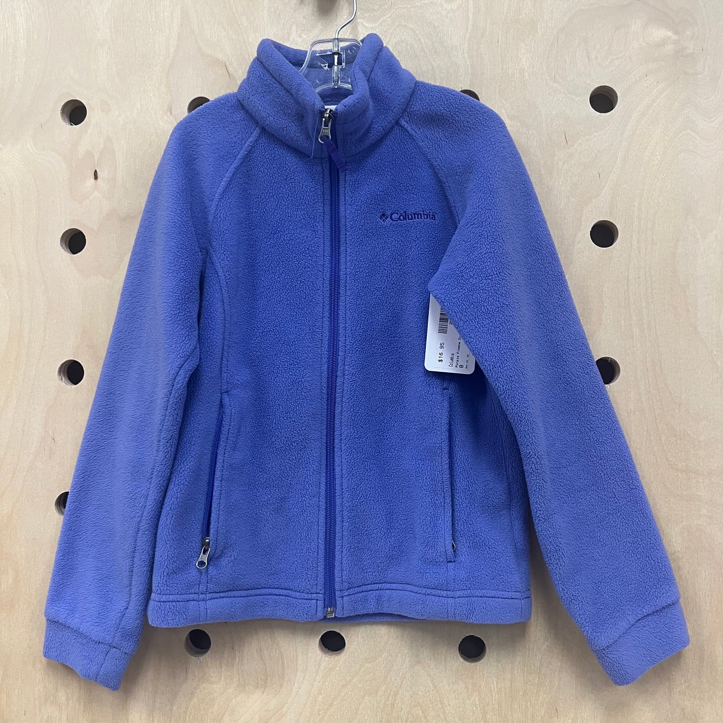 Purple Fleece Zip Up