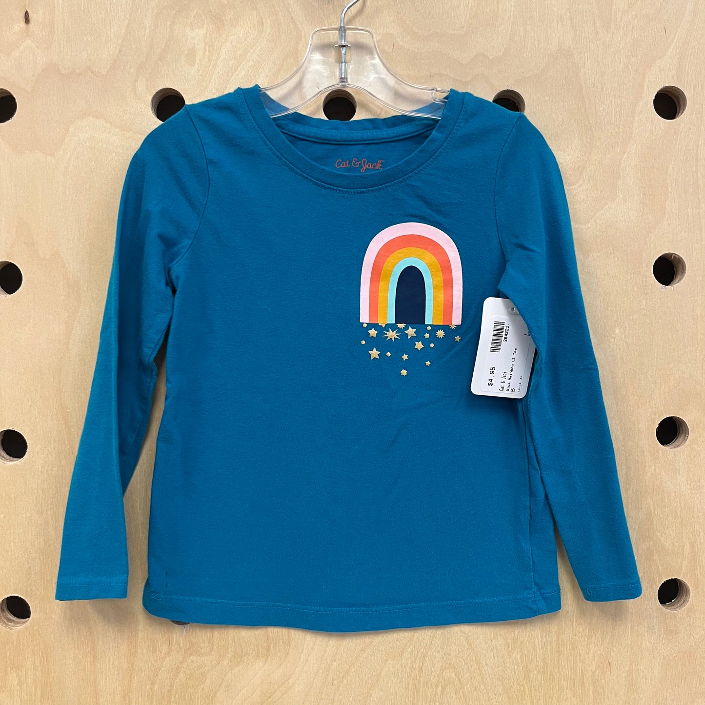 Blue Rainbow LS Tee