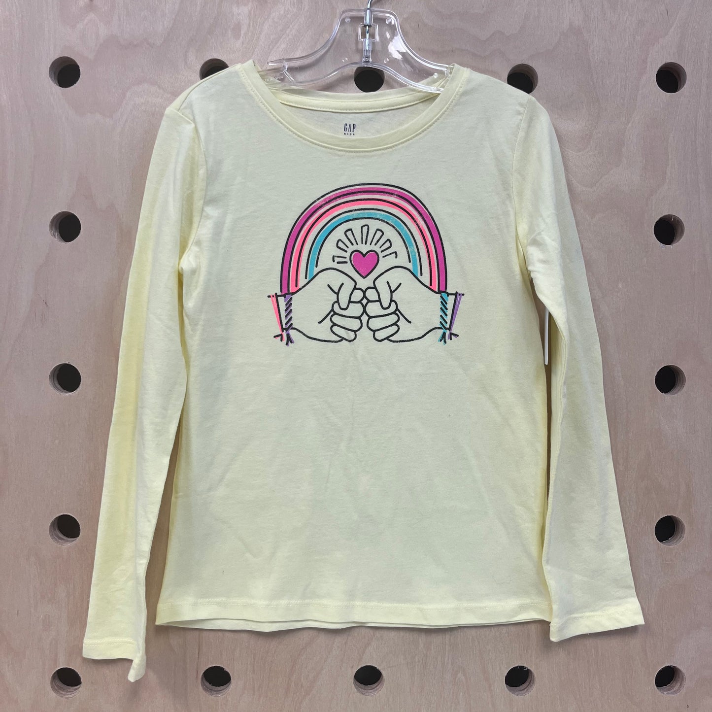 Yellow Pound LS Tee