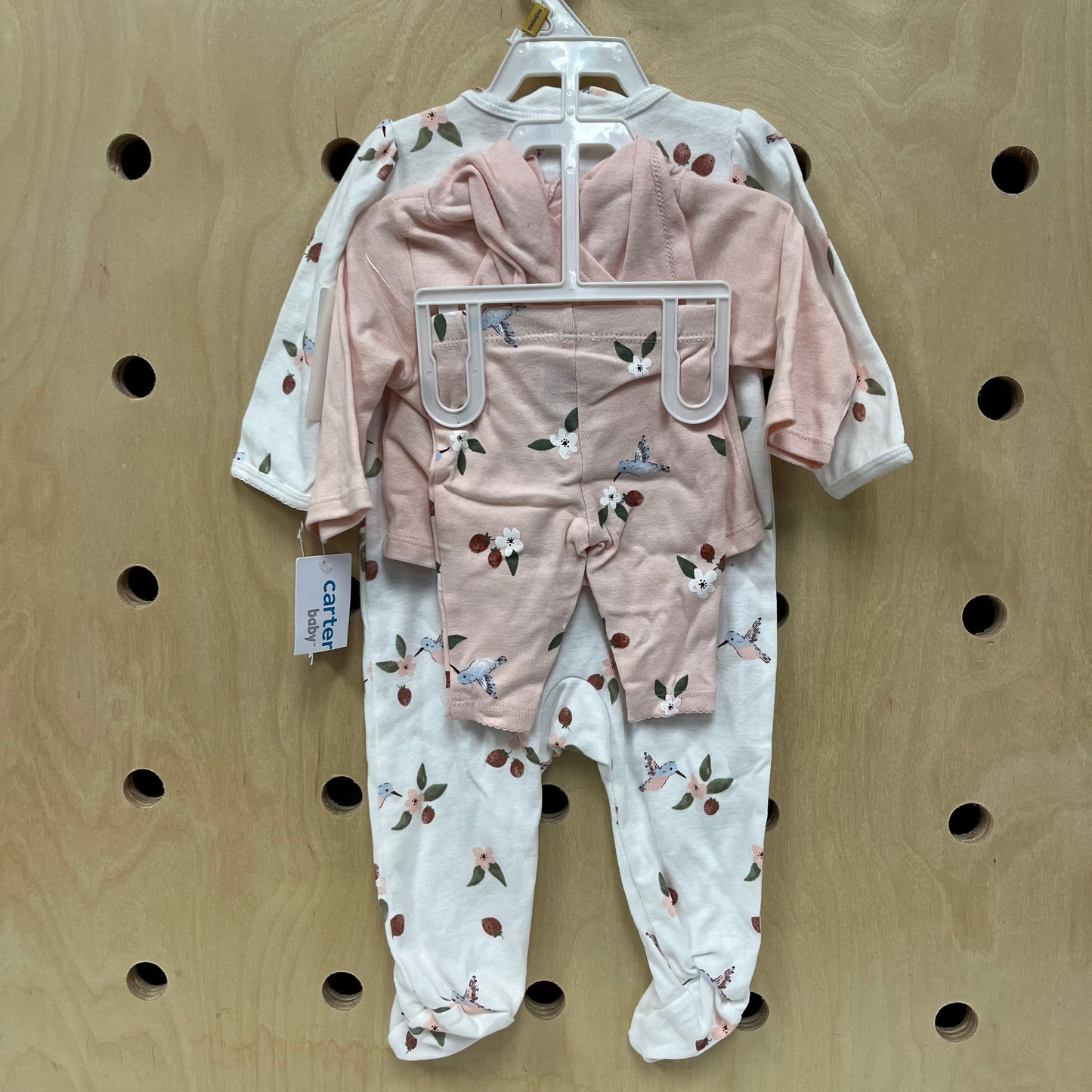 Floral Hummingbird 3pc. NEW!