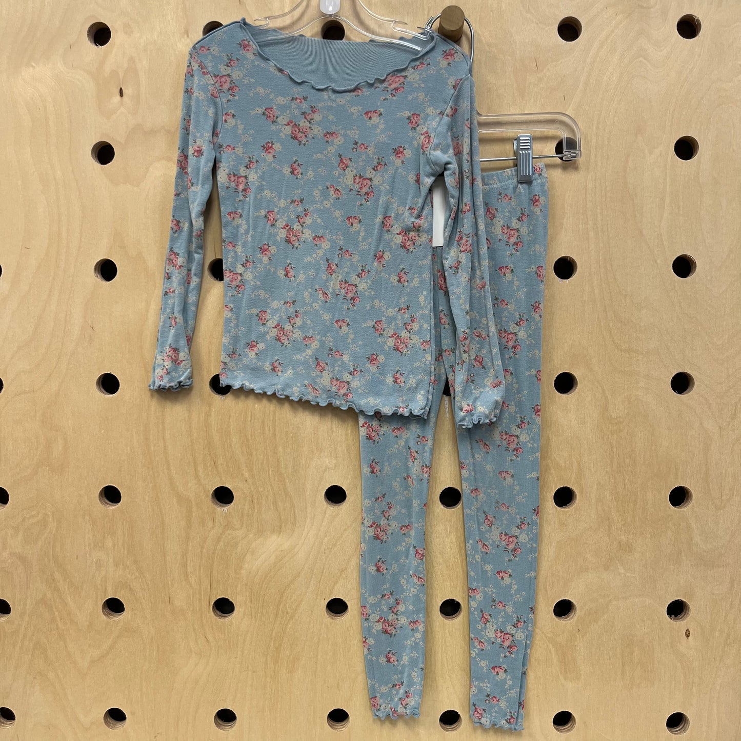 Dusty Blue Floral Soft Set
