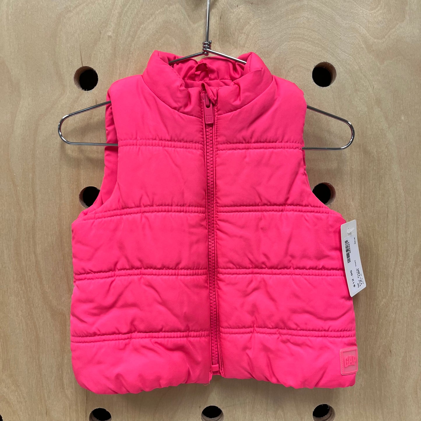 Pink Puffer Vest
