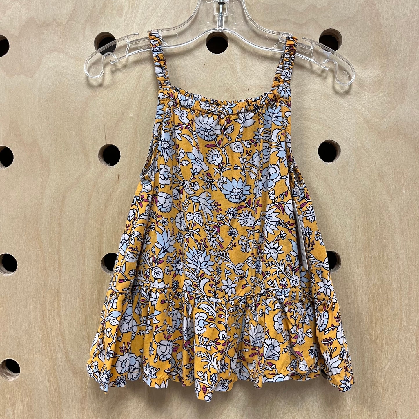 Goldenrod Floral Tank