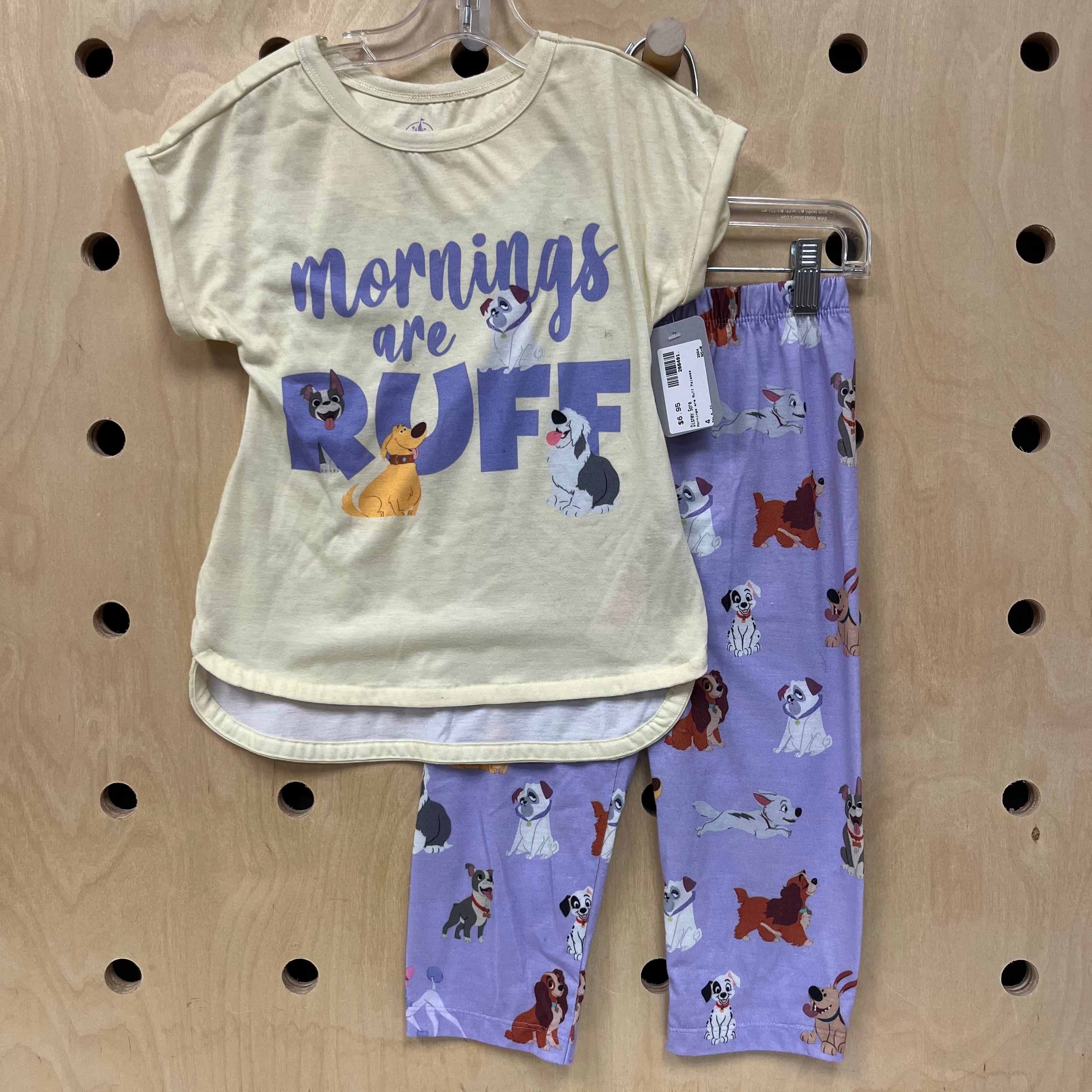 Mornings are Ruff Pajamas Little Bird