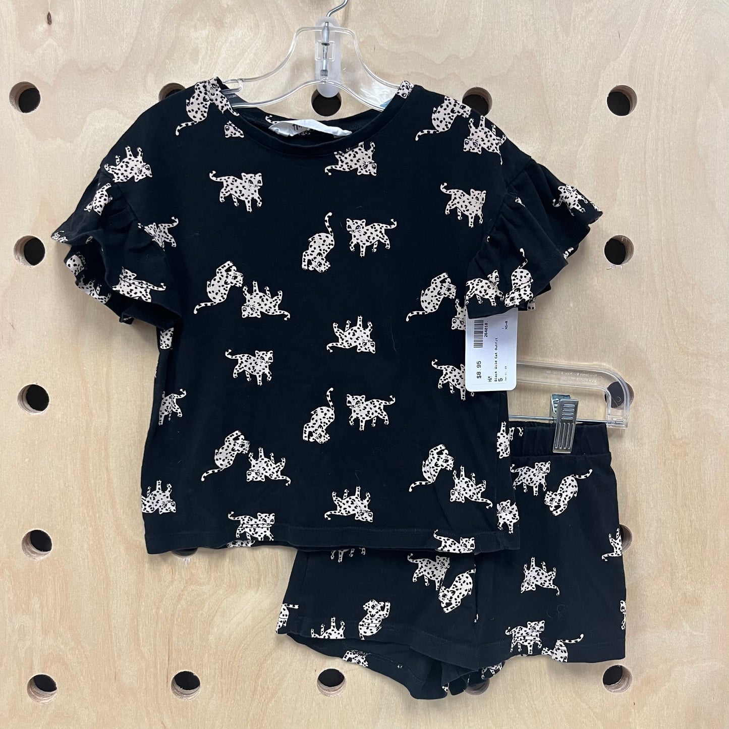 Black Wild Cat Outfit