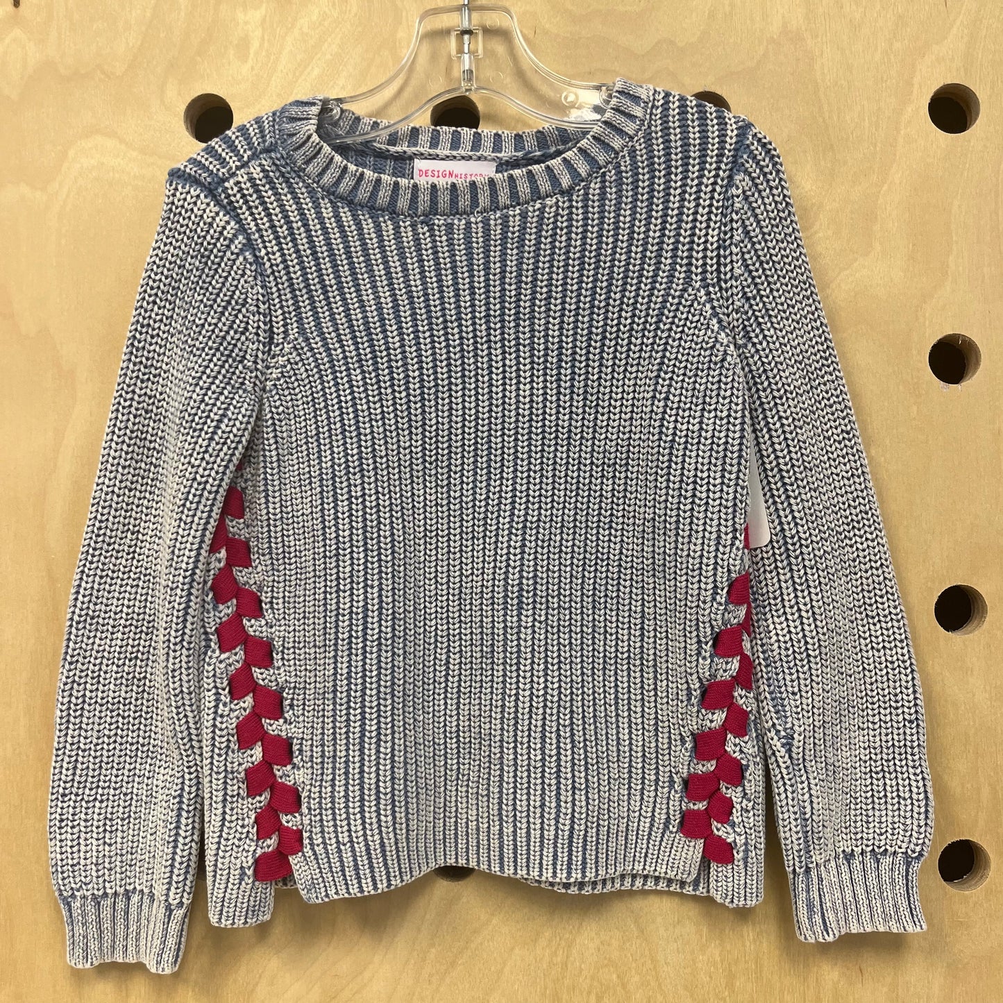 Blue Side Laced Sweater