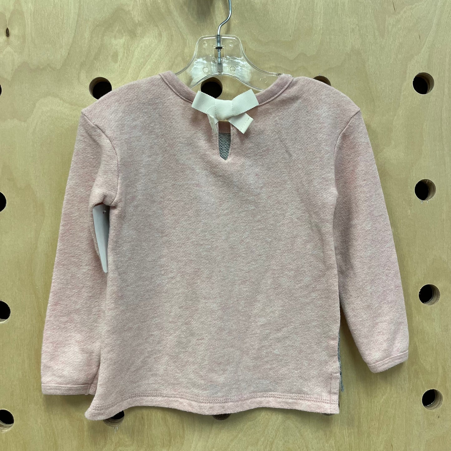 Pink + Grey LS Top