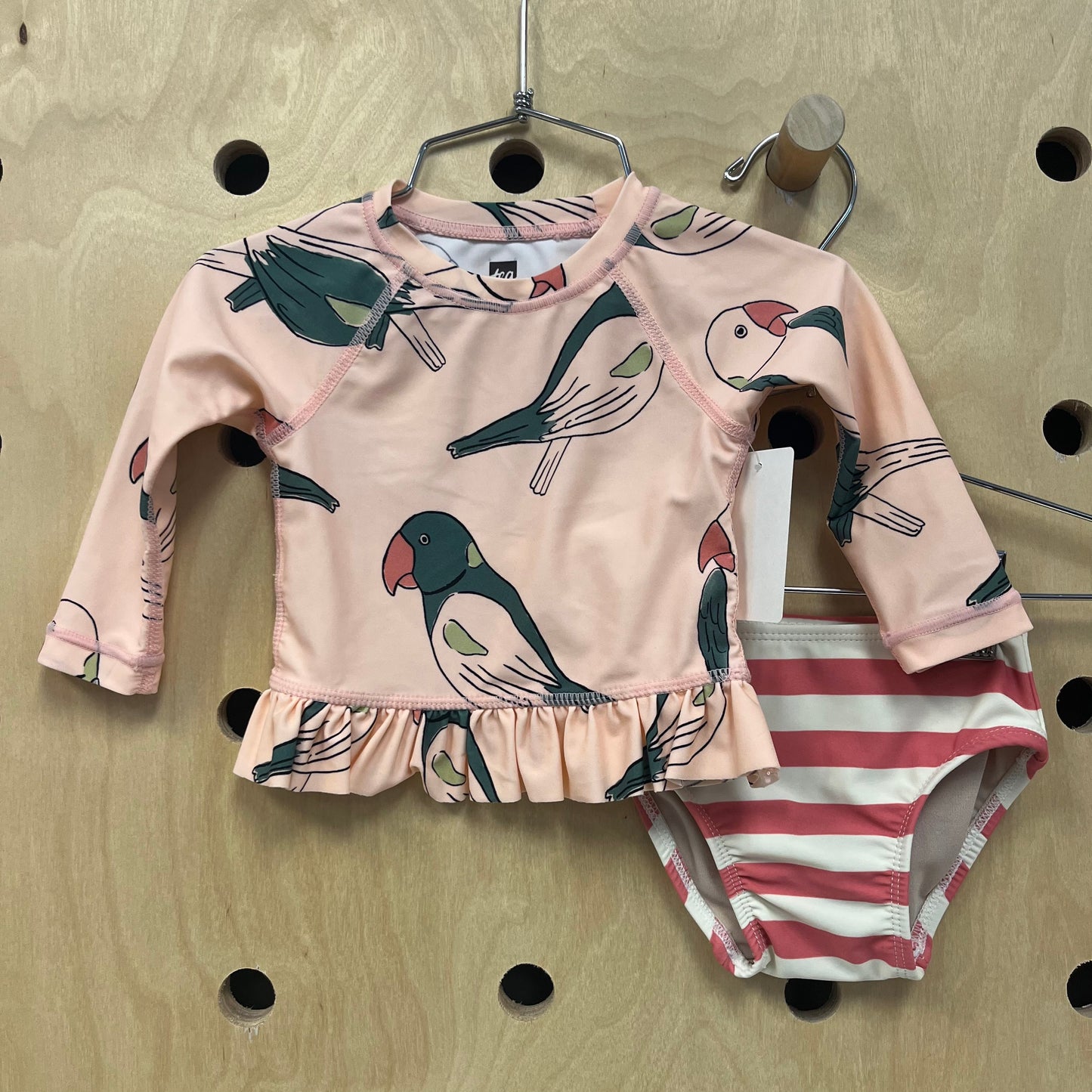 Pink Parrot Swim Set