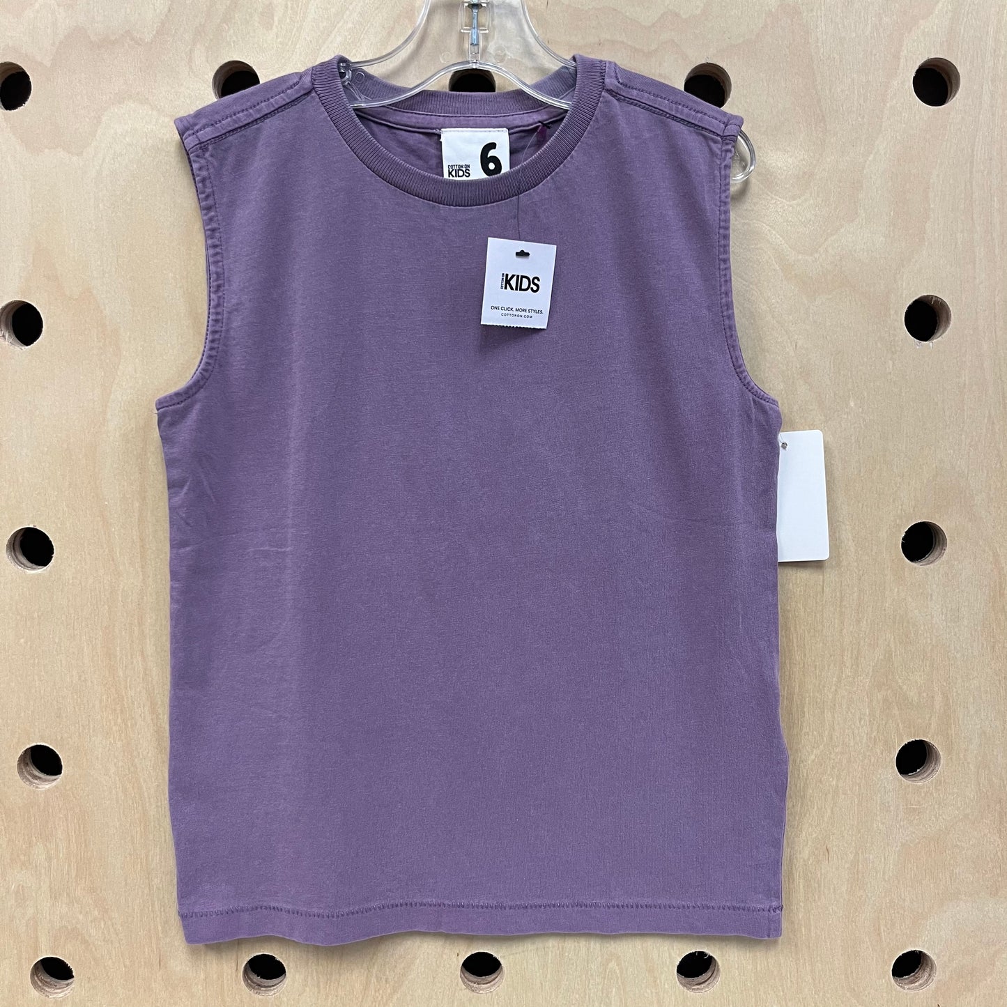 Purple Muscle Tank NEW!
