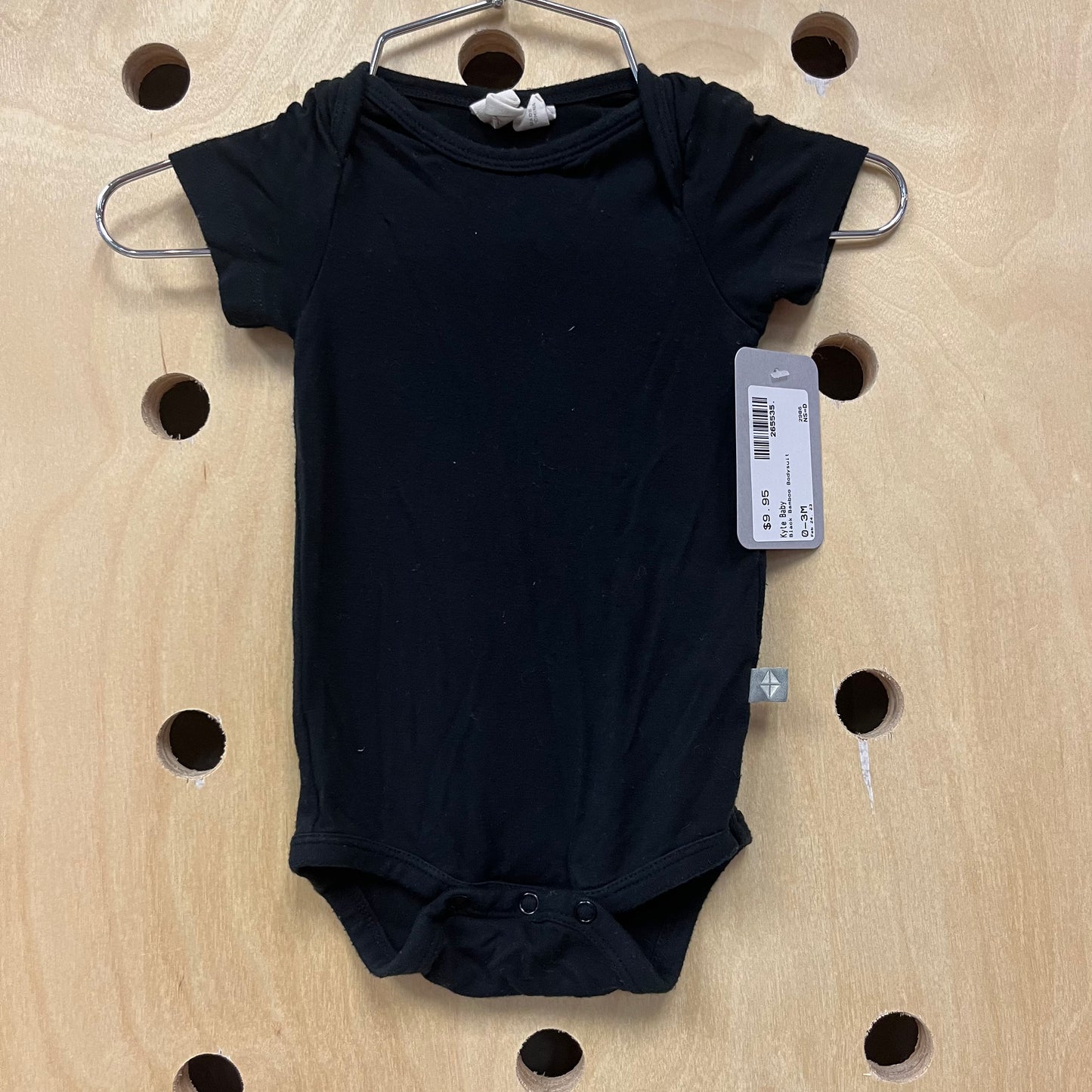 Black Bamboo Bodysuit