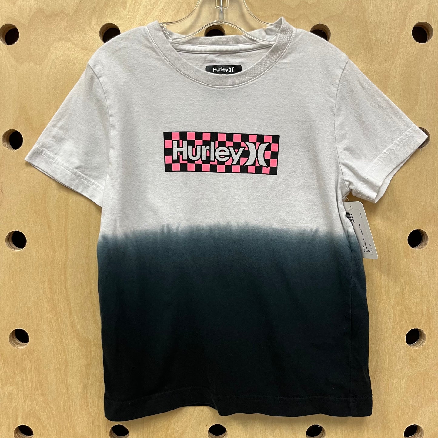 Grey Dip Dye Logo Tee