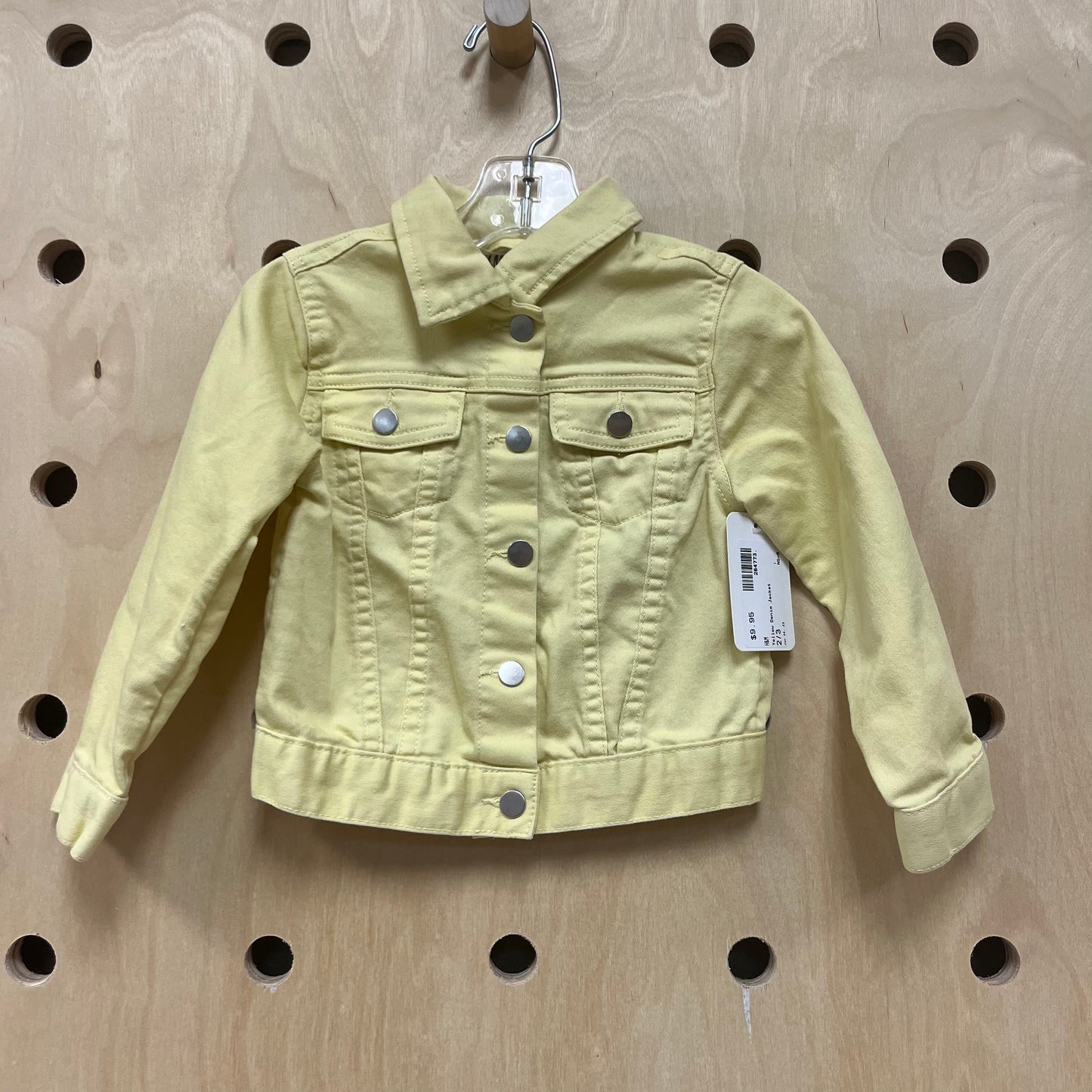 Yellow Denim Jacket