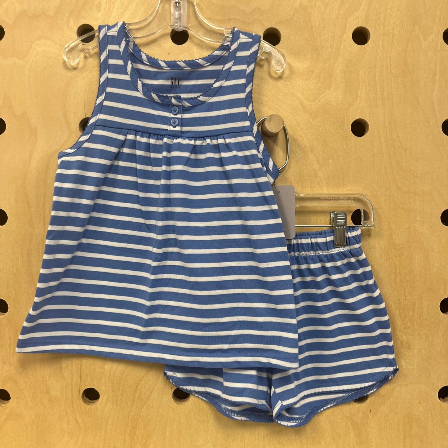 Blue & White Pajamas
