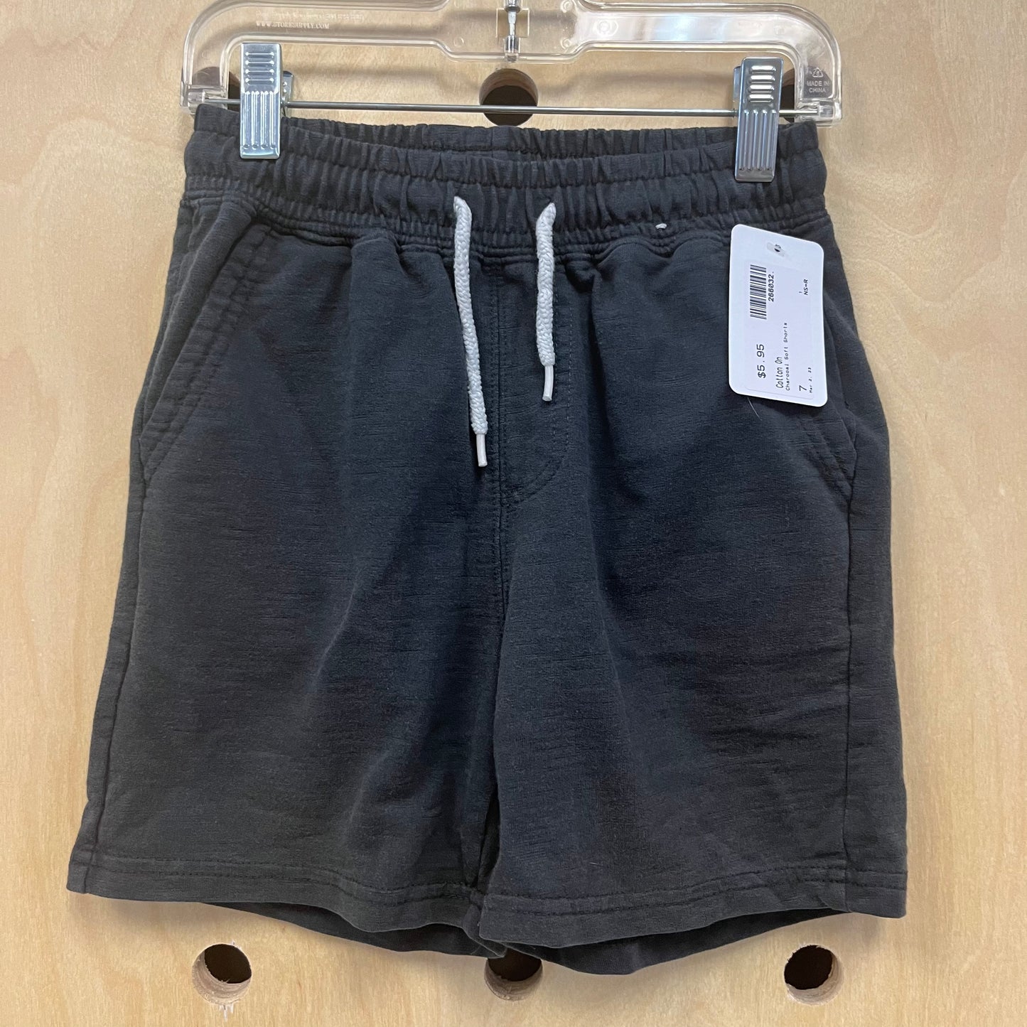 Charcoal Soft Shorts