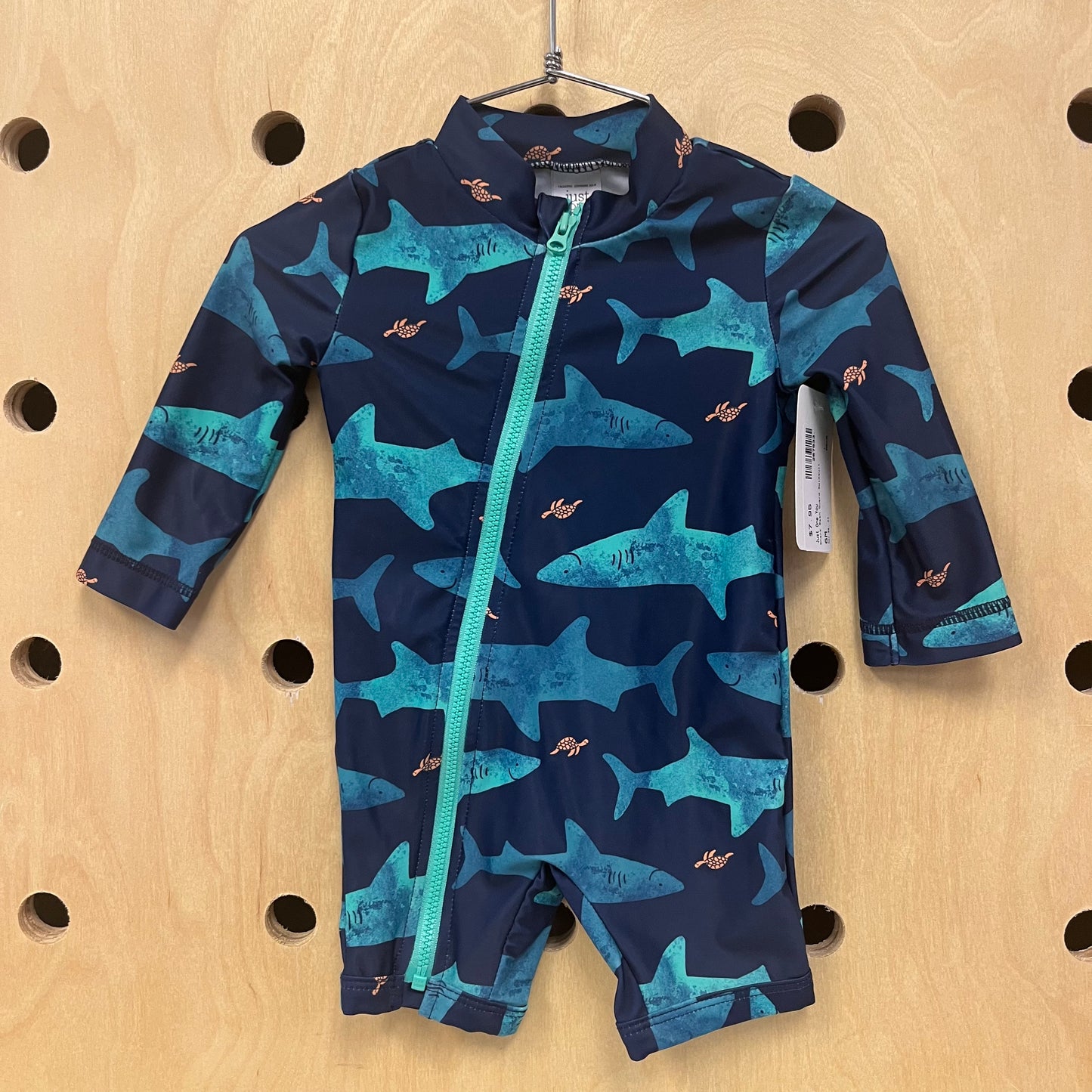 Shark Rash Guard Swimsuit
